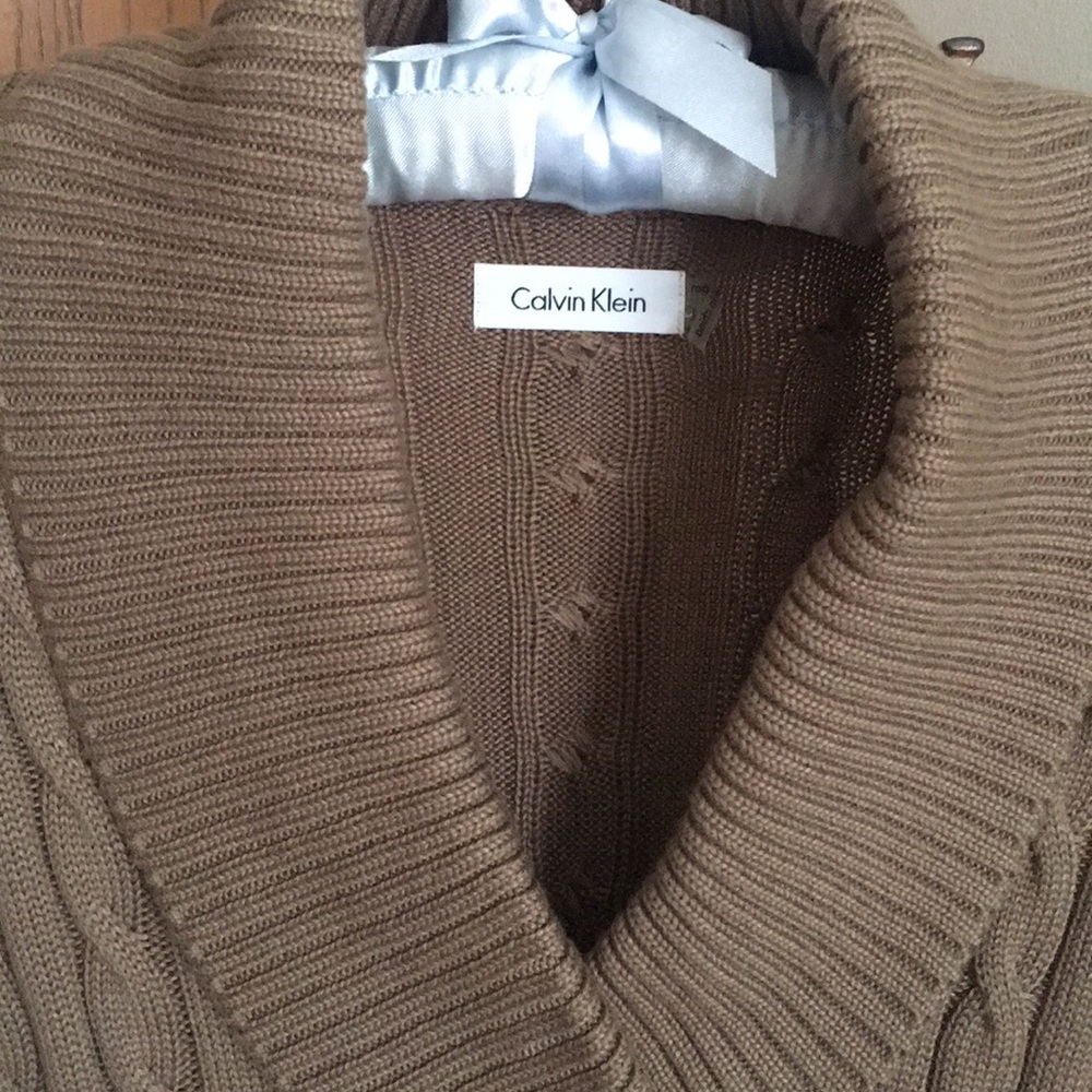 Calvin Klein med. brown dress
